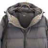 Uniqlo Seamless Down Jacket L Gray Hood Men's Used