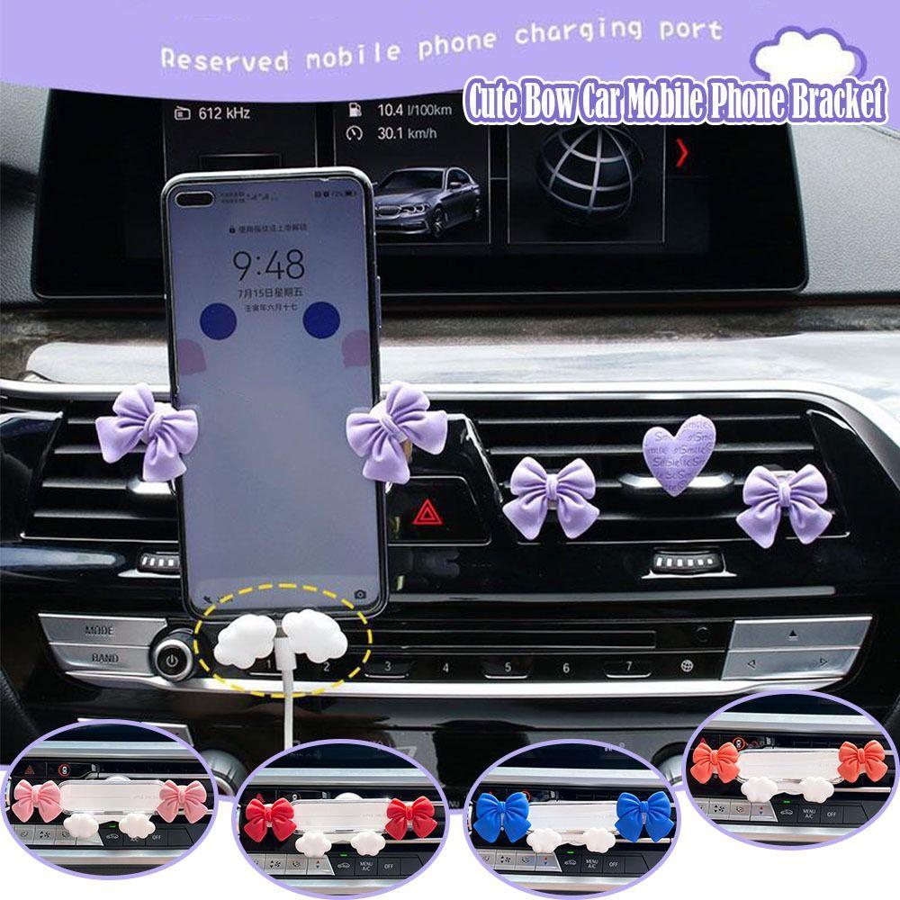 

Anti-Skidding Car Mobile Phone Bracket Shockproof Phone Navigation Fixed Support Stand помаранчевий