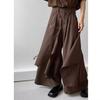 Chinesisch-inspirierte Rockhosen für Herren: Retro-inspirierte, fließende Hosen mit weitem Bein