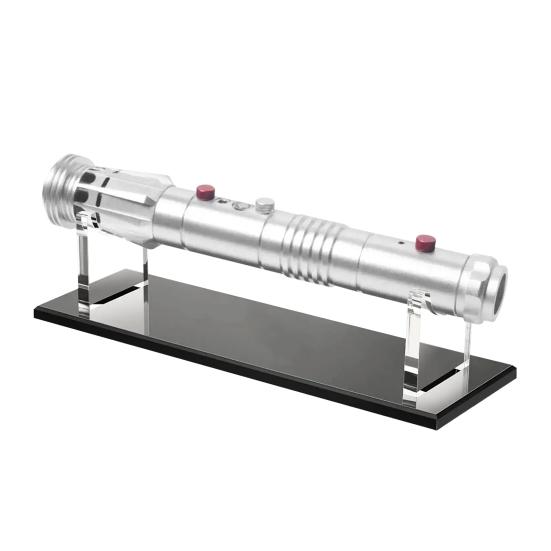 2Pcs Acrylic Multi-Function Display Stand Easy Assembly High Visibility Transparent Desktop Holder Storage Stand