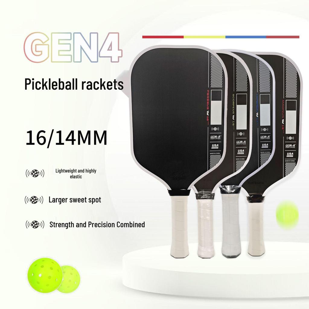 GEN4 Toray T700 Carbon Fiber Pickleball Paddle - USAPA Certified
