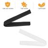 Durability Taekwondo Practice Belt Standardized Black White Polyester Weave for Athletic Performances