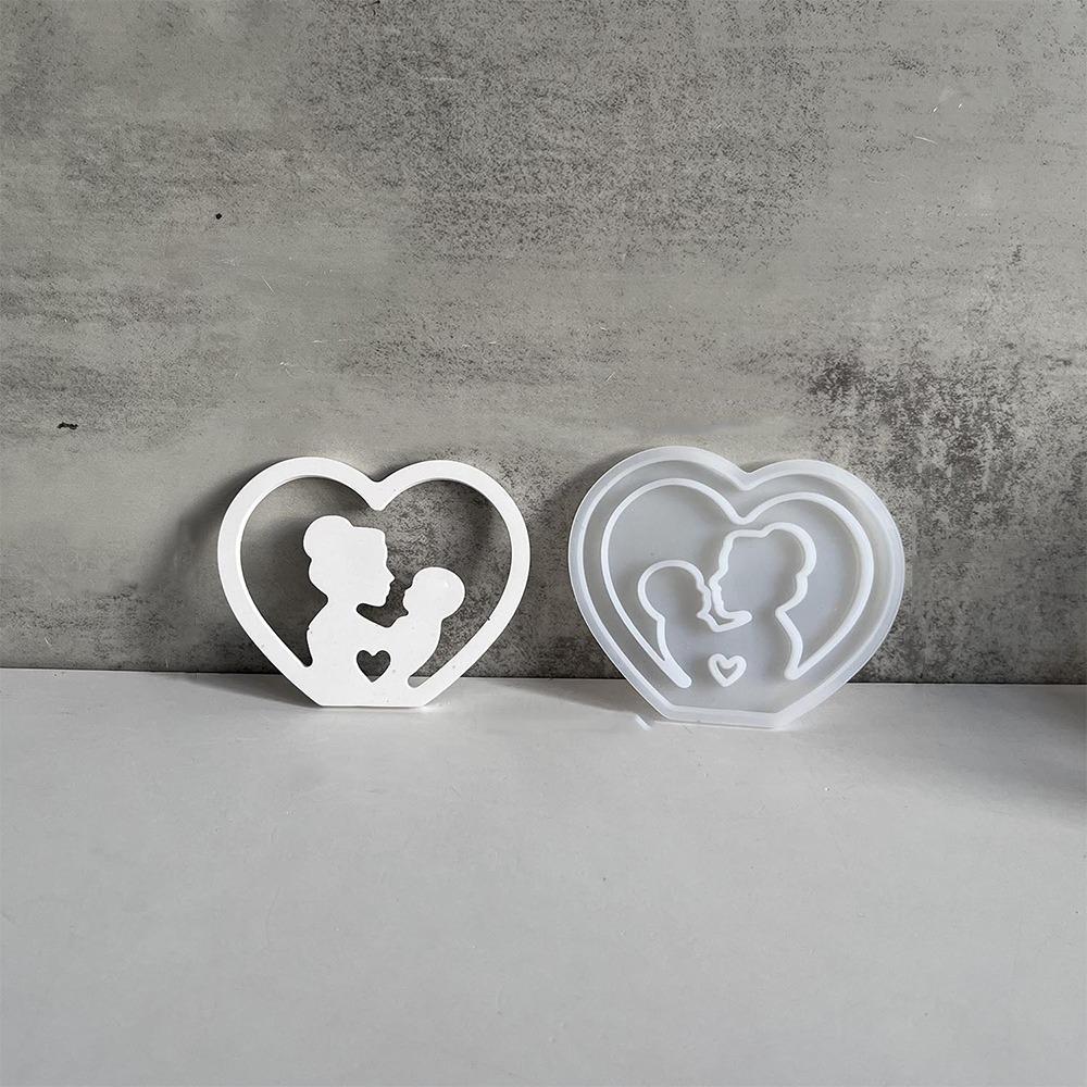 Hollow Atmosphere Lamp Mold DIY Crafts Mama Letter Love Mold  Party Favors