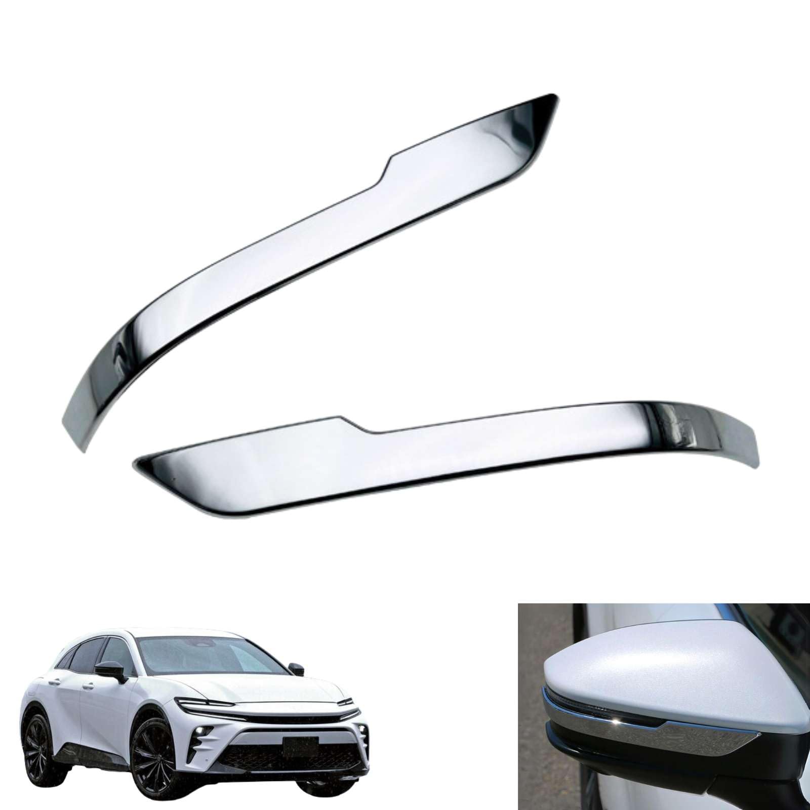 

Crown Sport Toyota Боковое зеркало Зеркало заднего вида Защитные аксессуары Накладка Экстерьерные кастомные детали Тюнинг