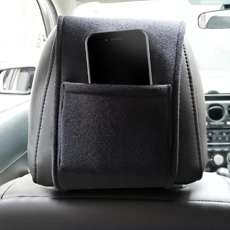 Cotton Car Headrest Cover Pillow Towel for Mitsubishi Ralliart ASX Pajero Eclipse Lancer 9 Pajero Outlander L200 Galant Montero