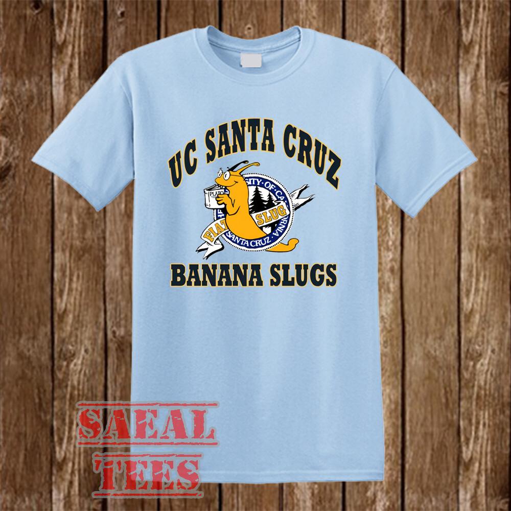 UC Santa Cruz Banana Slugs Men s Light Blue T-Shirt Size S-5XL Unisex T-Shirt M