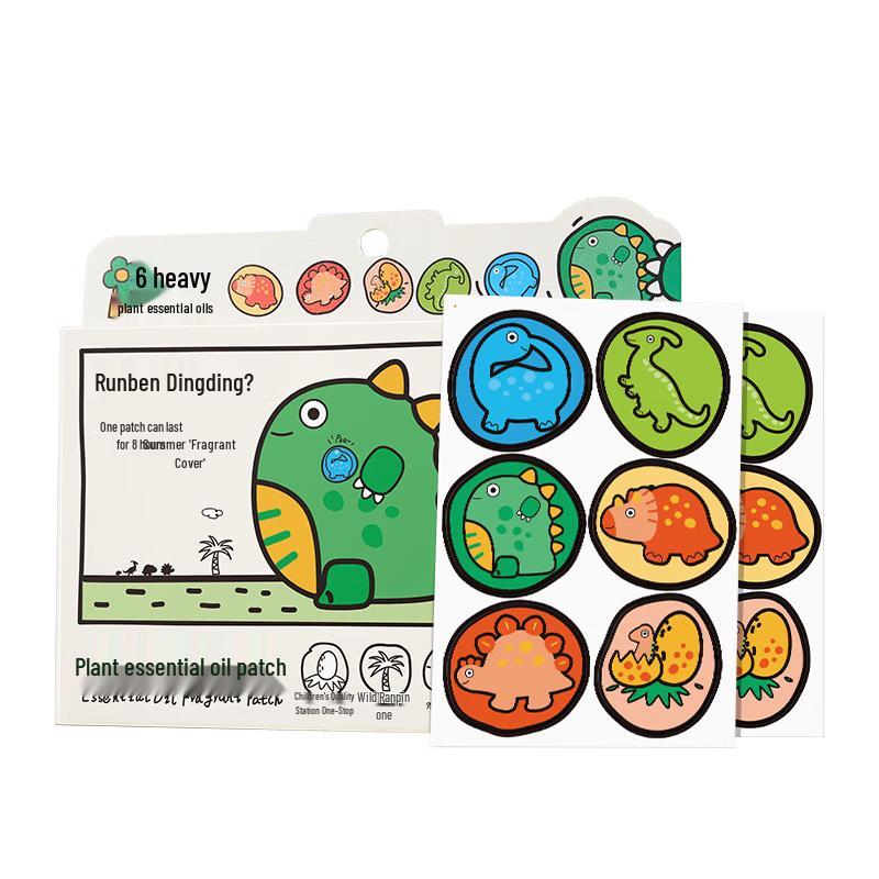 

RUNBEN Cartoon Plant Essential Oil Protection Patches