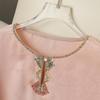 2026 Chinese Style Embroidered Stand Collar Women's Long Sleeve Shirt