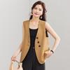 TERRE BLEUE Women's Stylish Commuter Suit Vest
