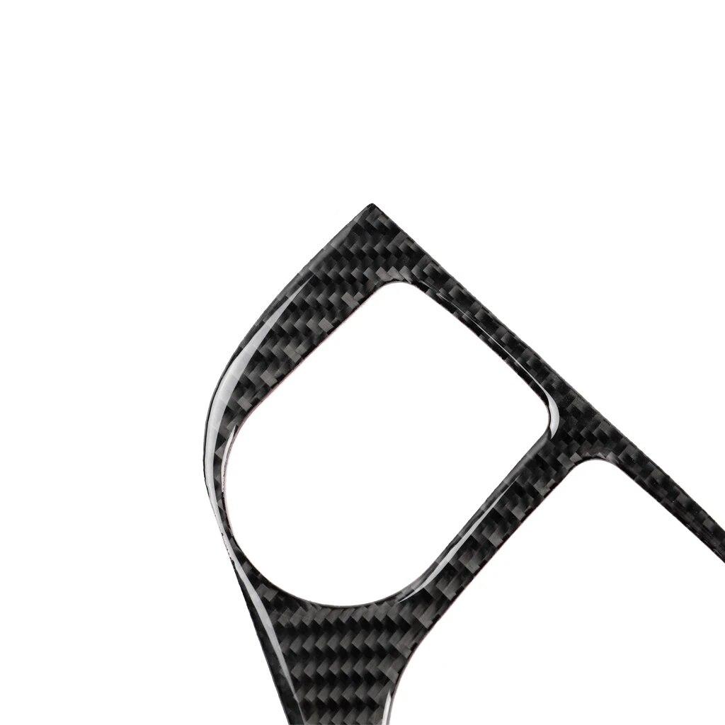 Car Gear Shift Panel Decoration Cover Trim Sticker for Infiniti Q50 2014-2022 Car Interior Accessories Carbon Fiber