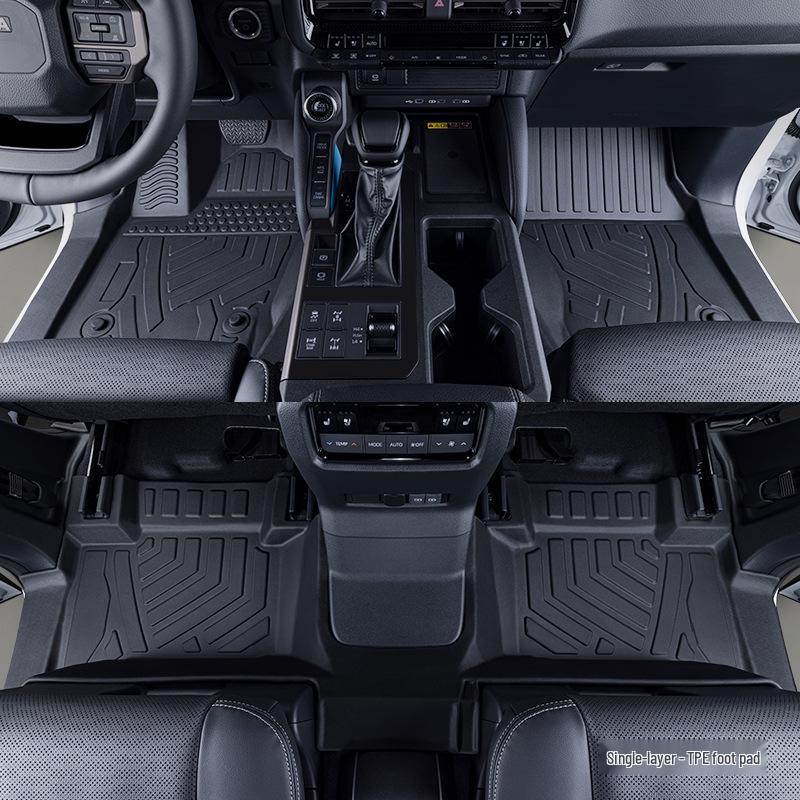 

Коврики на пол Toyota Prado с полным покрытием для моделей 2010-2024 годов: LC250, 5/6/7-местный TPE Toyota Prado 2010-2022