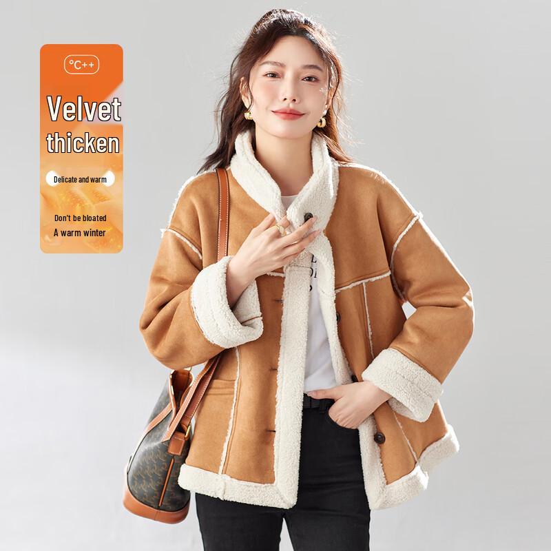 TERRE BLEUE Women's Winter Warm Casual Jacket