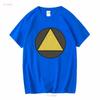 Triangle Circle T Shirt David Legion Haller Symbol Logo Sign Game Games Gaming Vintage Washed Stylish Stretched Slightly