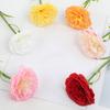 5 Pcs Artificial Faux Silk Carnation Picks 11.4" Fake Carnation Flowers