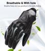 SUOMY Leather Motorcycle Riding Gloves - Touchscreen, Wear-Resistant for Men & Women