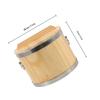 Secchio Rotondo in Legno per Riso Contenitore per Sushi Barile per Riso Cotto Contenitore Leggero per Alimenti Accessorio da Cucina