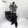 Hanorac supradimensionat Bărbați Femei Streetwear Imprimeu Grafic Croială largă Hanorac Hip Hop