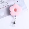 Elegant Work Card Clip ID Card Clips Retractable Badge Reel Nurse Badge Holder Name Card Holder