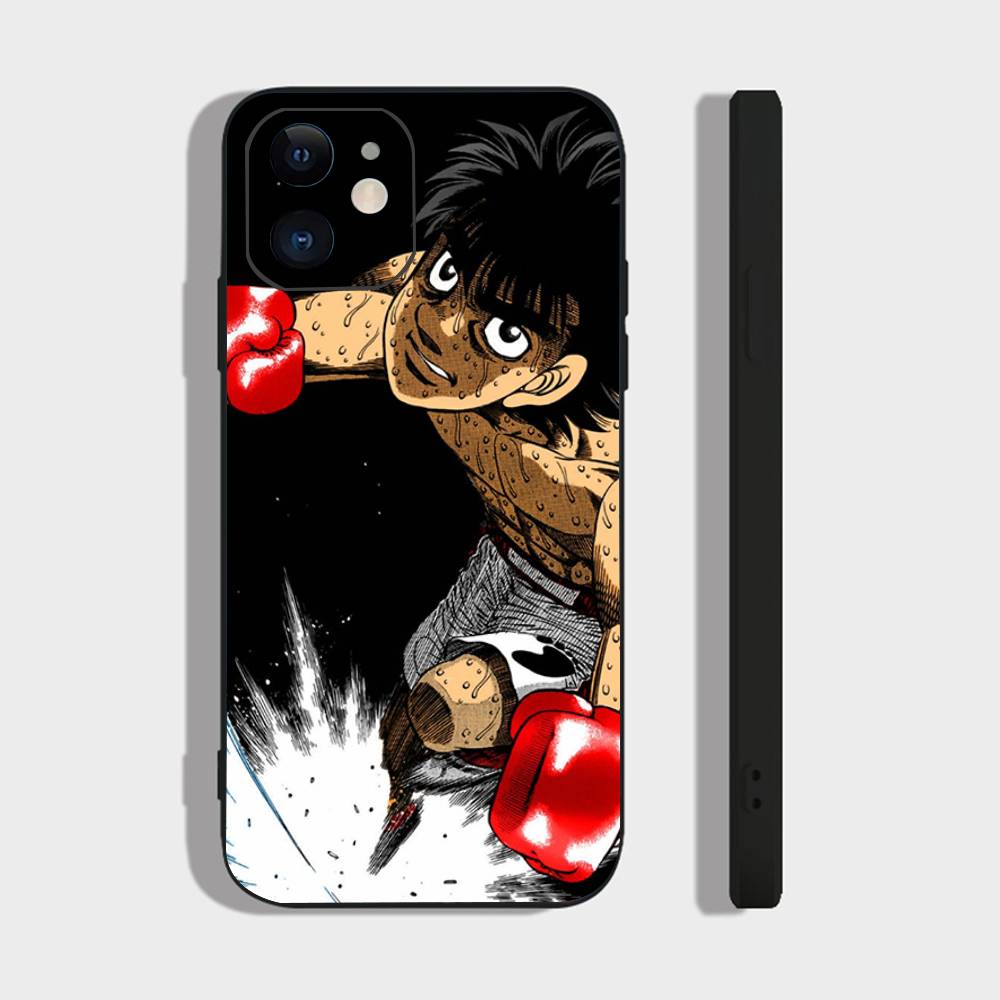 Japanese Manga H-Hajime No I-Ippo Phone Case For IPhone 17 Air 16 15 14 13 Pro Max 11 12 Black Silicone Cover