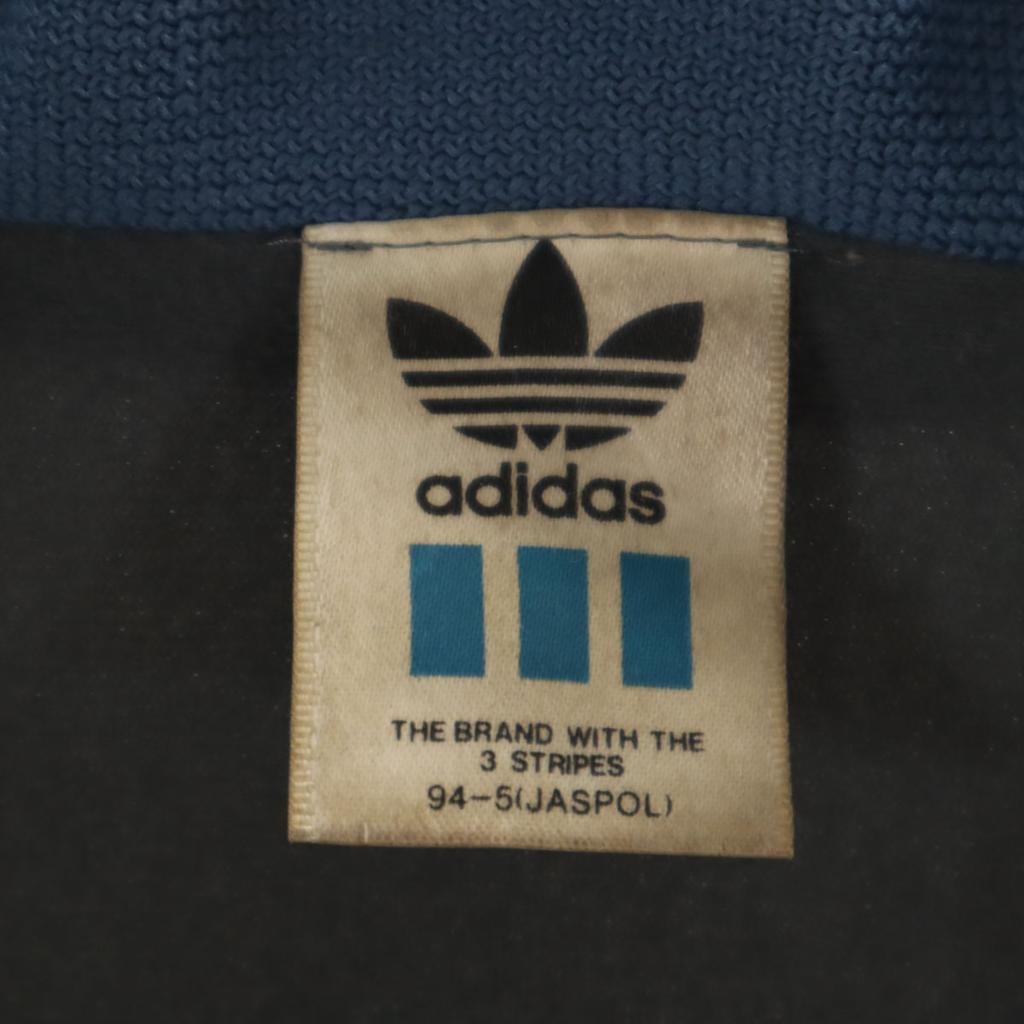 Adidas 80s DESCENTE VINTAGE Windbreaker L Jacket with Tricot Lining Men's Used