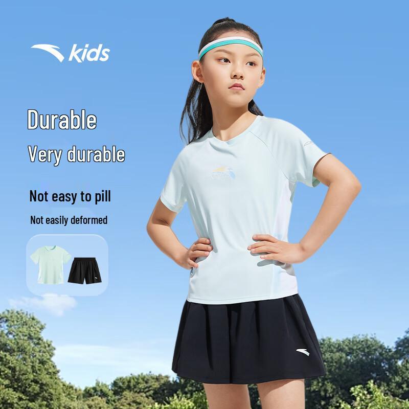 Anta Kids Girls' Quick-Dry Summer Sportswear Set
