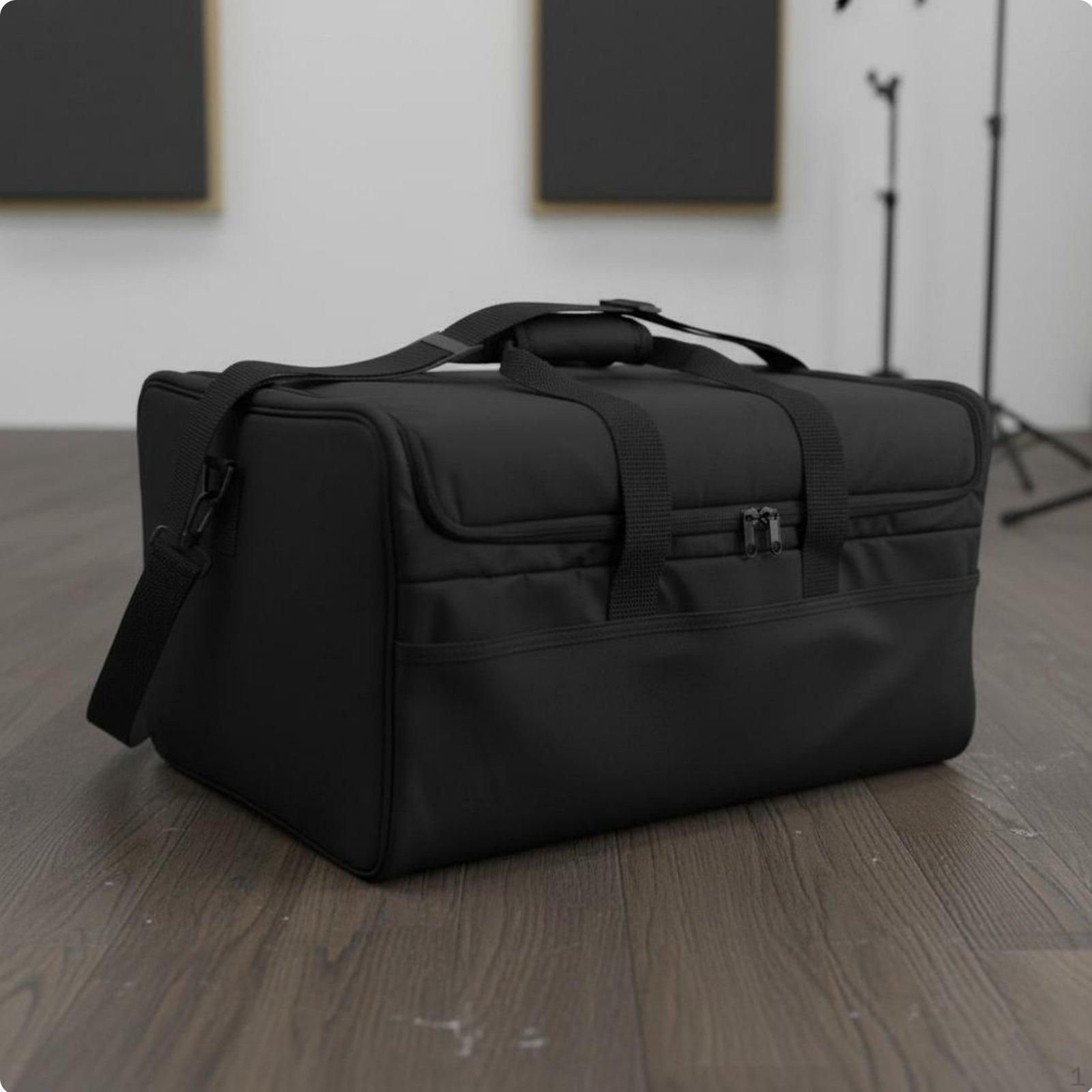 Box Drum Bag 5mm Thick Gig Oxford Cloth Backpack for Percussionists, Artists,