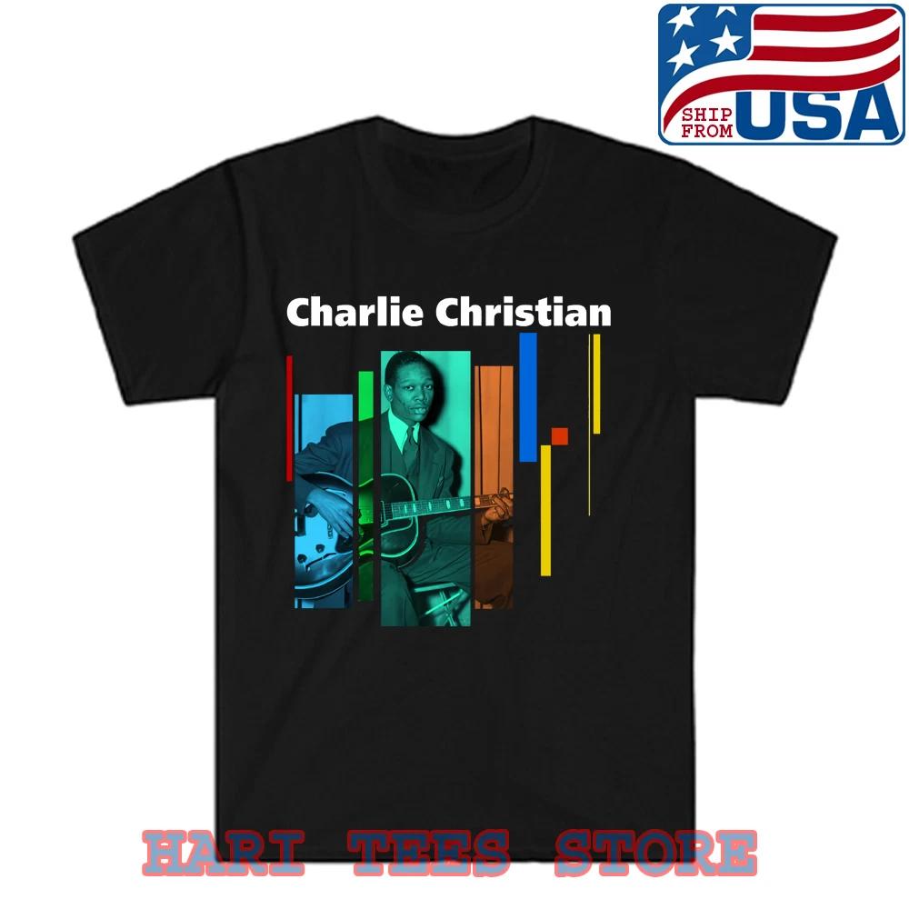Charlie Christian Men s Black Size S to 5XL 2XL