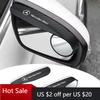 Heiß W204 2025 Heiß Neu 2 Stück Auto Rückspiegel Regenaugenbraue Visier Kleiner Runder Spiegel Für Mercedes Benz AMG W124 W202 W203 W204 W