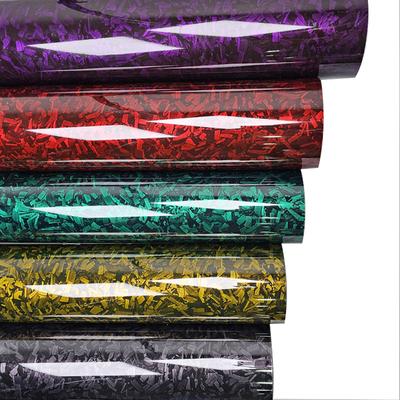 Stickers On Car Vinyl Wrap High Glossy Black Gold Green Purple Red Sticker for Car Body Films Carbon Fiber Wrap Film Wrapping