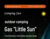 Portable Outdoor Heater: Mini Sun Stove for Camping and Tent Heating