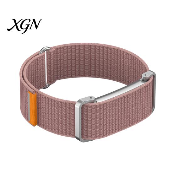 Comfortable Sleep Band for Daily Use Nylon Fitbit Air, Breathable Woven Sport Strap, Adjustable Replacement Fitness Tracker Bracelet Wristband