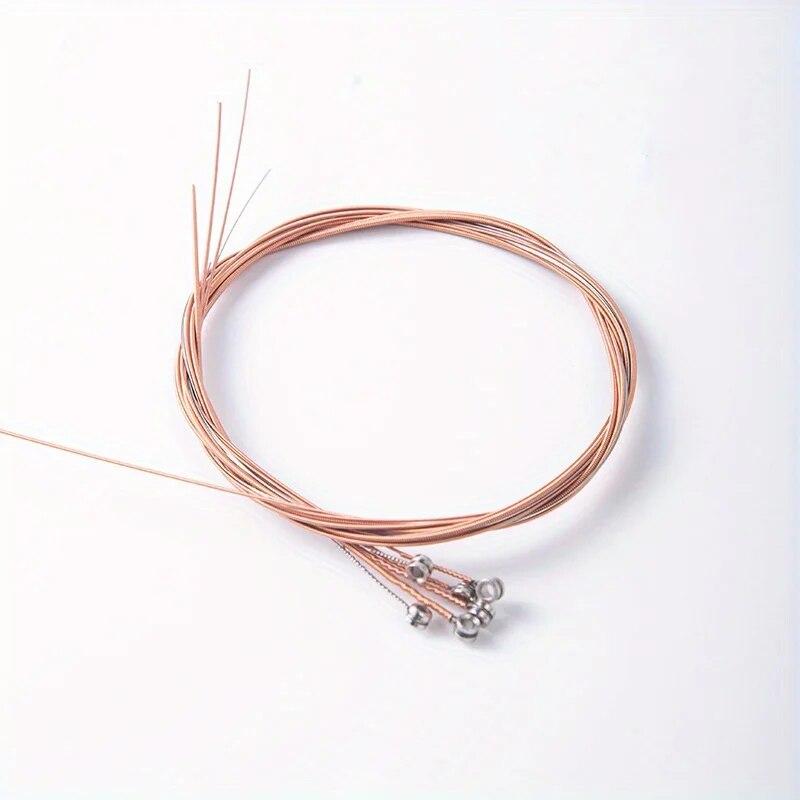 6Pcs/Set High-Quality Acoustic Guitar Strings - Replacement Guitar Strings Premium Guitar Accessories