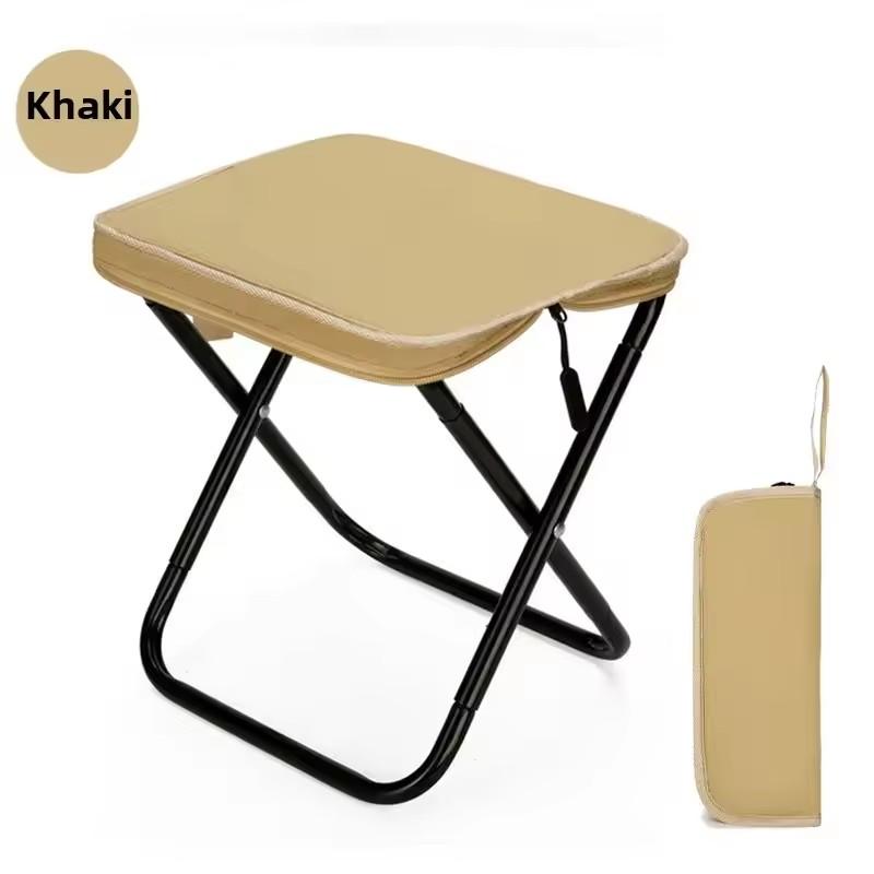 Outdoor folding mini chair camping fishing bench tourism leisure chair BBQ Picnic Recliner Chair Portable Storage Design Swinging Chair