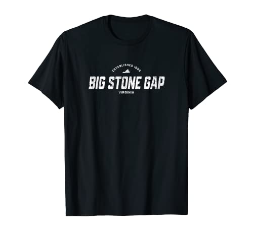 Big Stone Gap Virginia VA Vintage Athletic Sports Logo T-Shirt