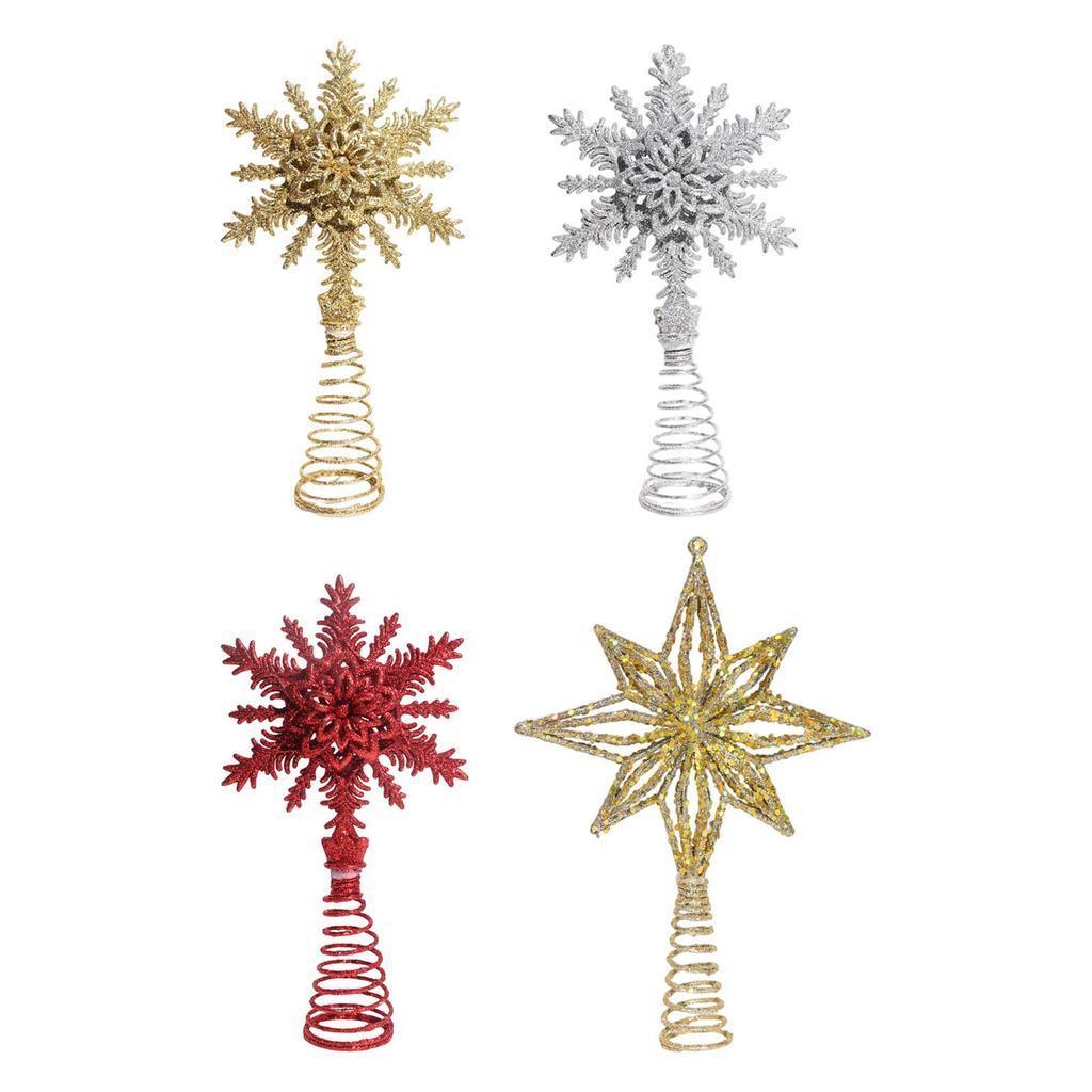 Tree Topper Gift ,Creative, Hollow Design, Christmas Decoration ,Decorative Ornament for Party Office Shop Holiday Decor Holiday
