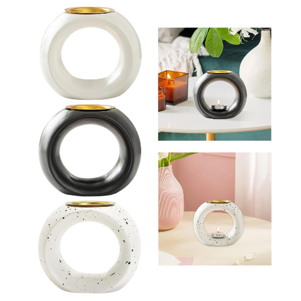 Tealight Candle Holder Gift Diffuser Candleholder Essential Oil Burner Home Decor for Meditation SPA Home Bedroom Desktop