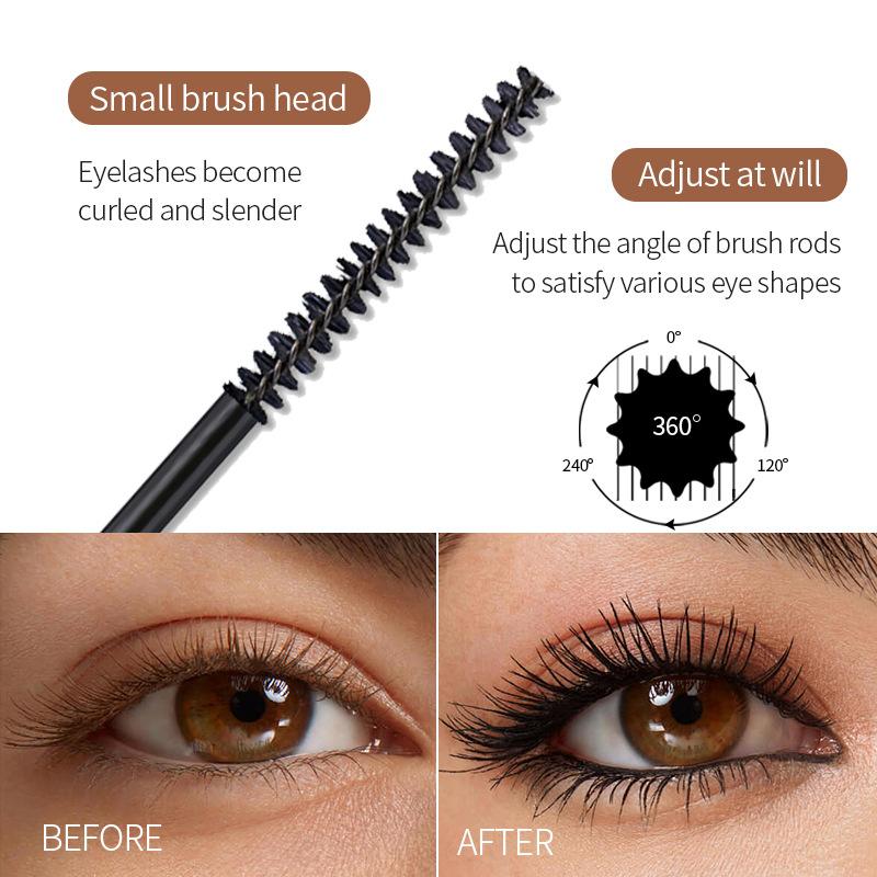 Waterproof Curling Mascara Long-Lasting, Smudge-Proof, Volumizing