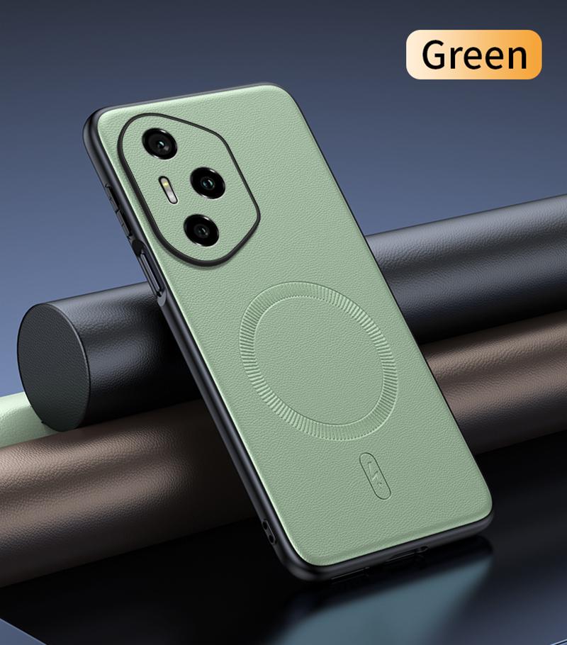 For Honor 300 Pro Case Magnetic Leather Shield Cover For Honor 300 Pro High Quality Anti-Fingerprint Non-Slip PC+TPU