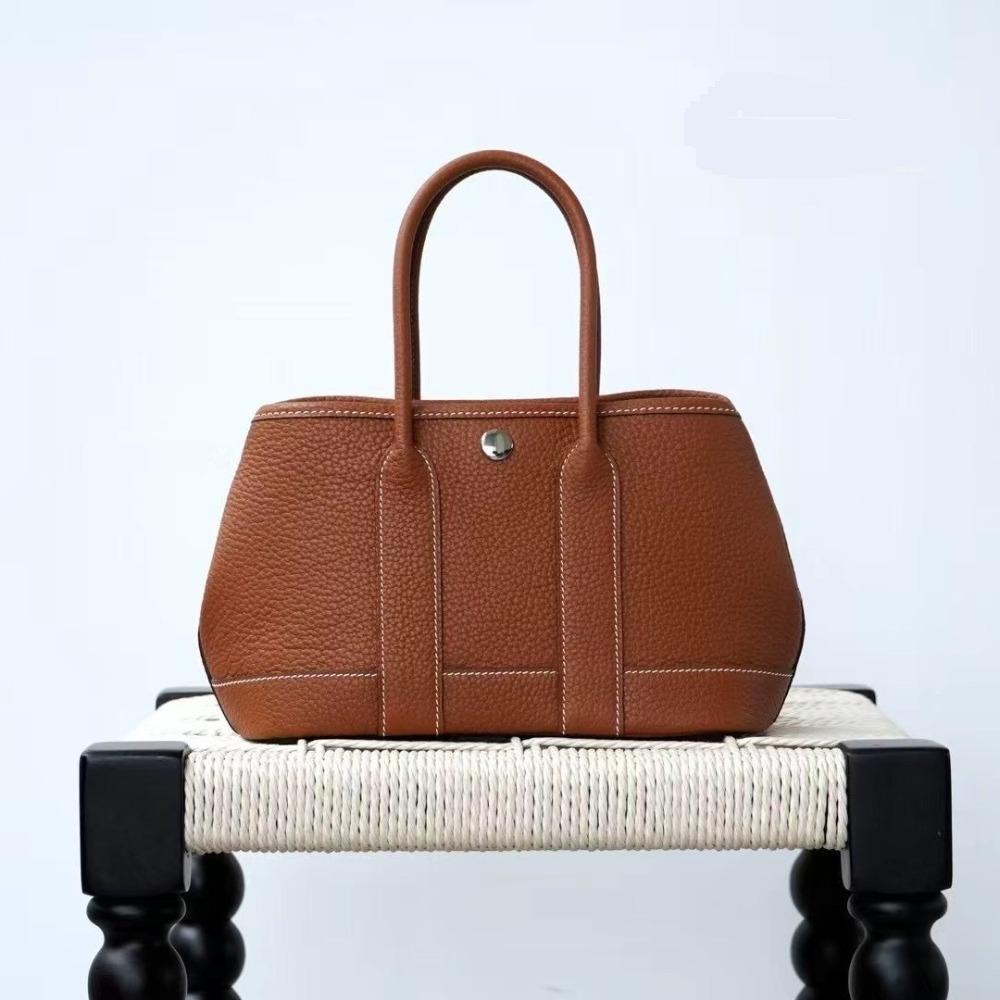 Half Handmade Wax Thread Sewing+top Layer Cowhide Mini Garden Bag Women's Bag Negonda Leather Mini Handbag Small Bag
