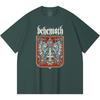 230 g/m² 100% Baumwolle Heavy Metal T-Shirt Rockband Beliebte Musik Druck Unisex Schweres Baumwoll-T-Shirt