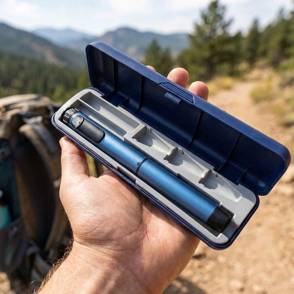 Hard Shell Insulin Pen Storage Case Wear-resistant Universal Carrying Box Daily Carry