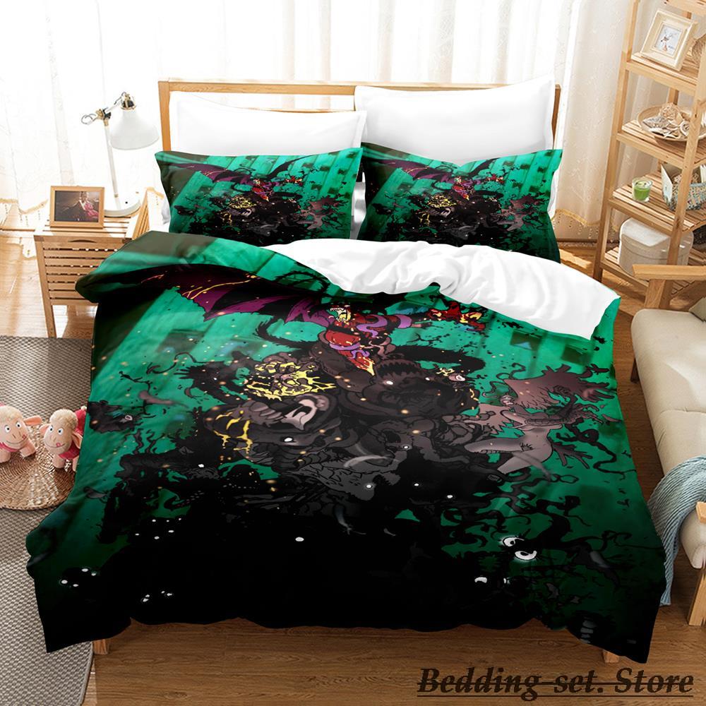 Devilman Sängkläder Set Enkel Twin Full Queen King Size Sängset Vuxen Barn Sovrum Påslakanset Anime Parure De Lit Säng