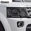 2X Car Headlights Tint Smoked Black Protective Film Transparent TPU Sticker For Land Rover Discovery 4 LR4 2009-2016 Accessories
