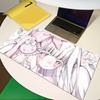 Anime Cute Angel Girls Mouse Pad Laptop Gaming Extended Desk Mat Pc Kawaii Gamer Cabinet Xaxc Xxl Keyboard Rug Pink Carpet