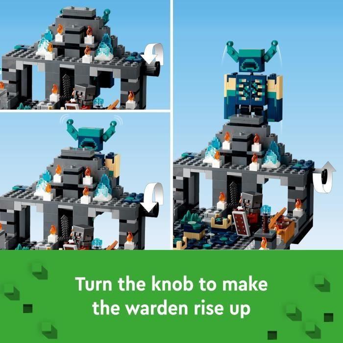 Jouet De Construction - LEGO - The Deep Dark Battle 21246 - 584 Pièces - À Partir De 8 Ans - Mixte