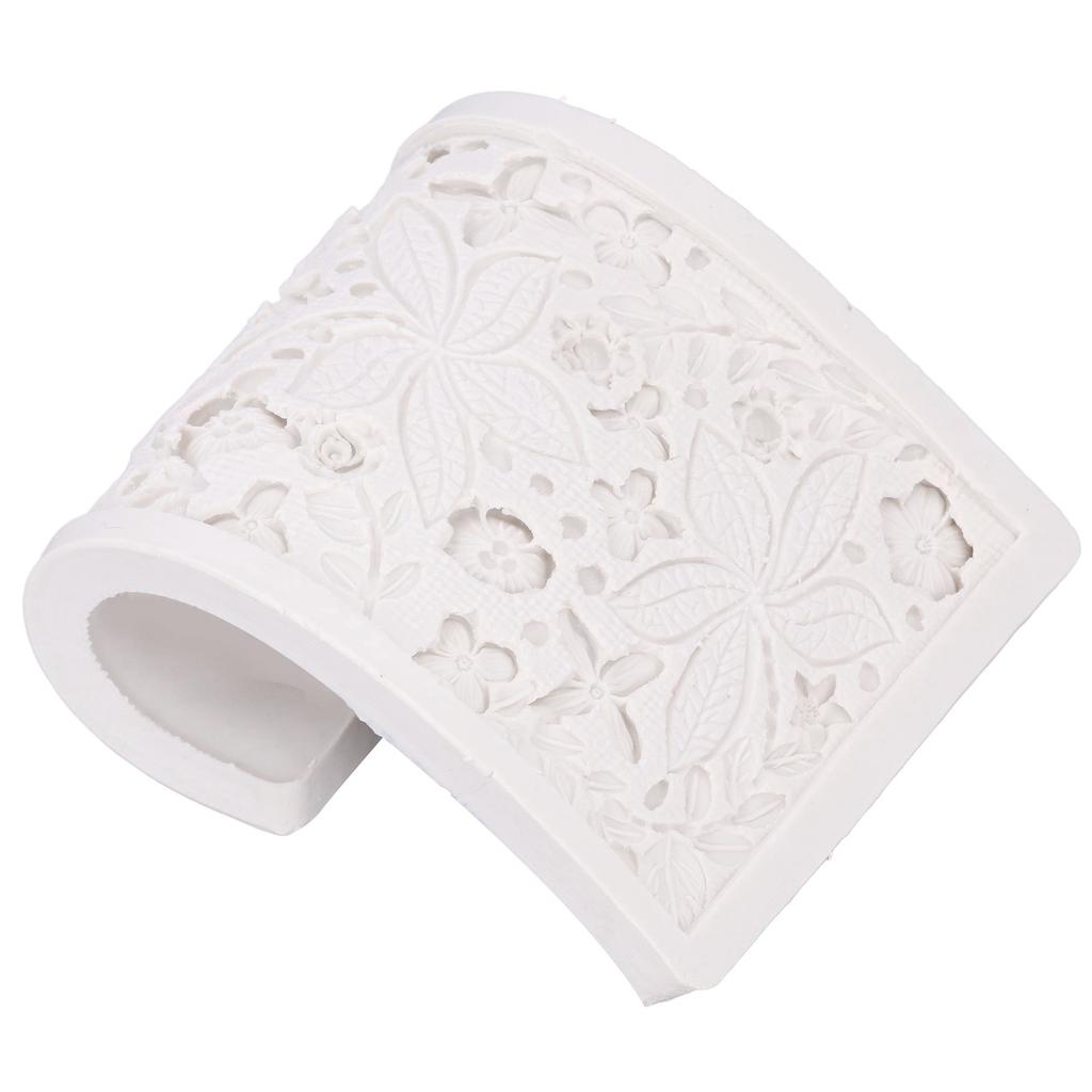 Flower Leaf Fondant Mold DIY Cake Decoration Silicone Mold for Candy Chocolate Soap