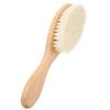 Wooden Handle Hair Cleaning Brush Soft Hair Styling Brush Scalp Grooming Beard Brush  Home Use