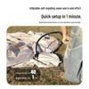 Inflatable Outdoor Camping Tent - Family Travel & Picnic, Portable, One Bedroom & Living Room, Rainproof & Sun Protection, In Stock