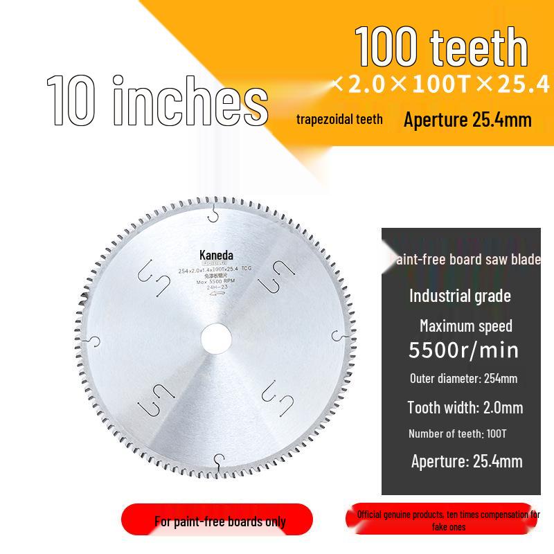 Jindian 4" & 10" Woodworking Saw Blades for Handheld Circular Saws & Angle Grinders