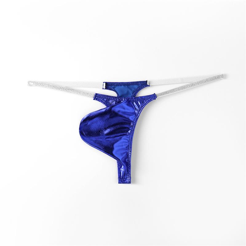 Ανδρικό στρινγκ θρίλ μπαγκ χαμηλοκάβαλο σέξι στενό γοφούδι λεπτό ανδρικό σέξι εσώρουχο